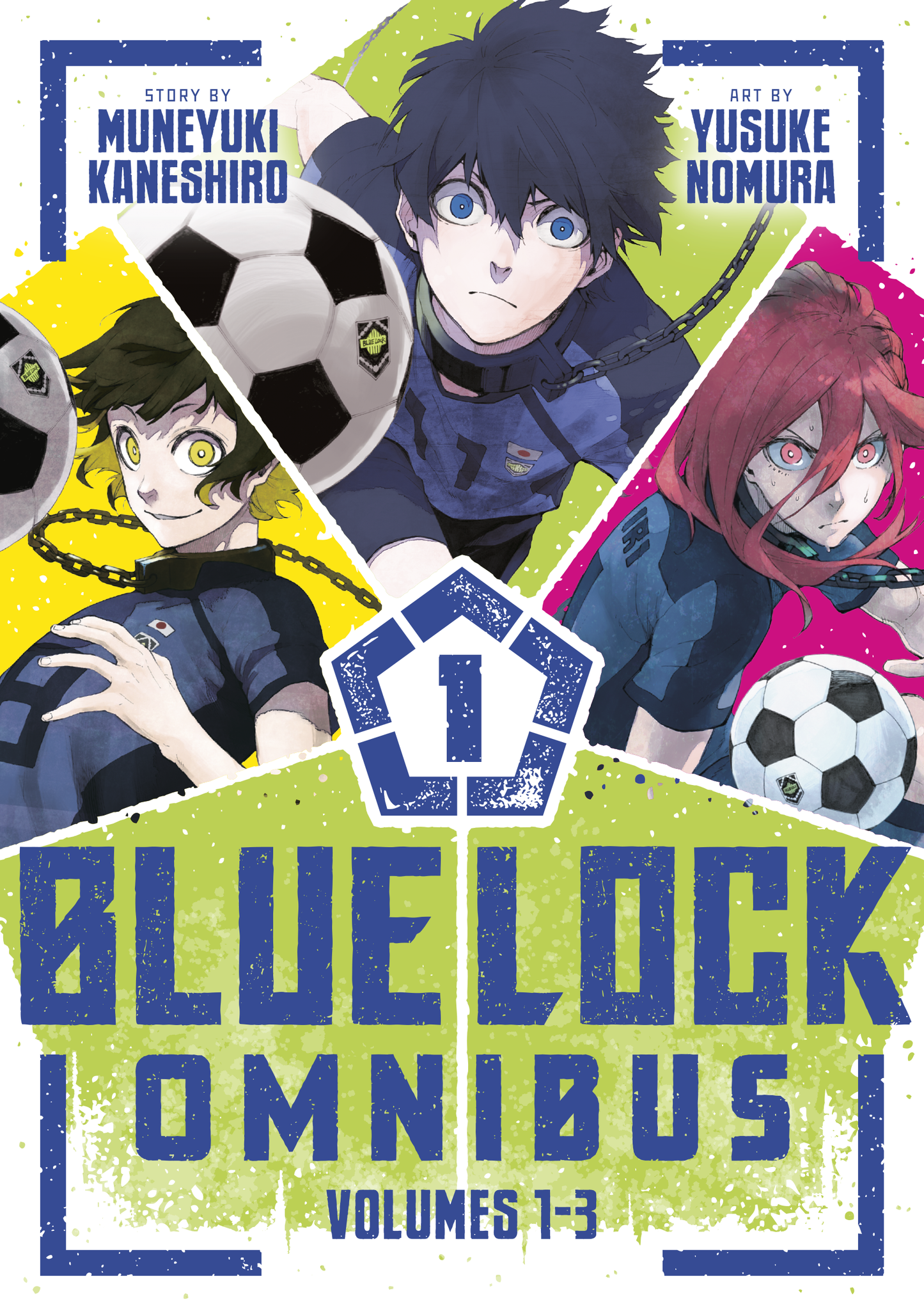 Blue Lock - Omnibus 1, Vol 1-3