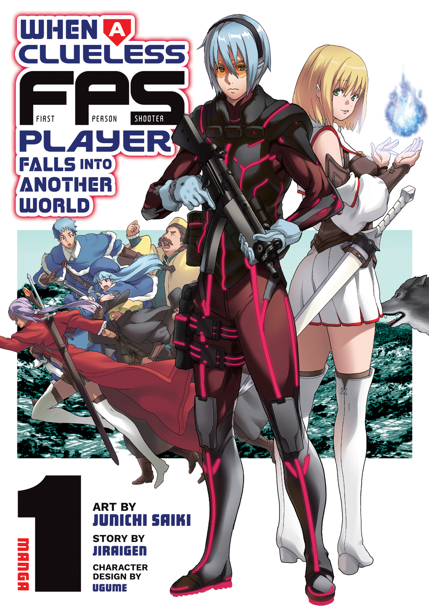 When a Clueless First-Person Shooter Player Falls into Another World - Manga, Vol 1