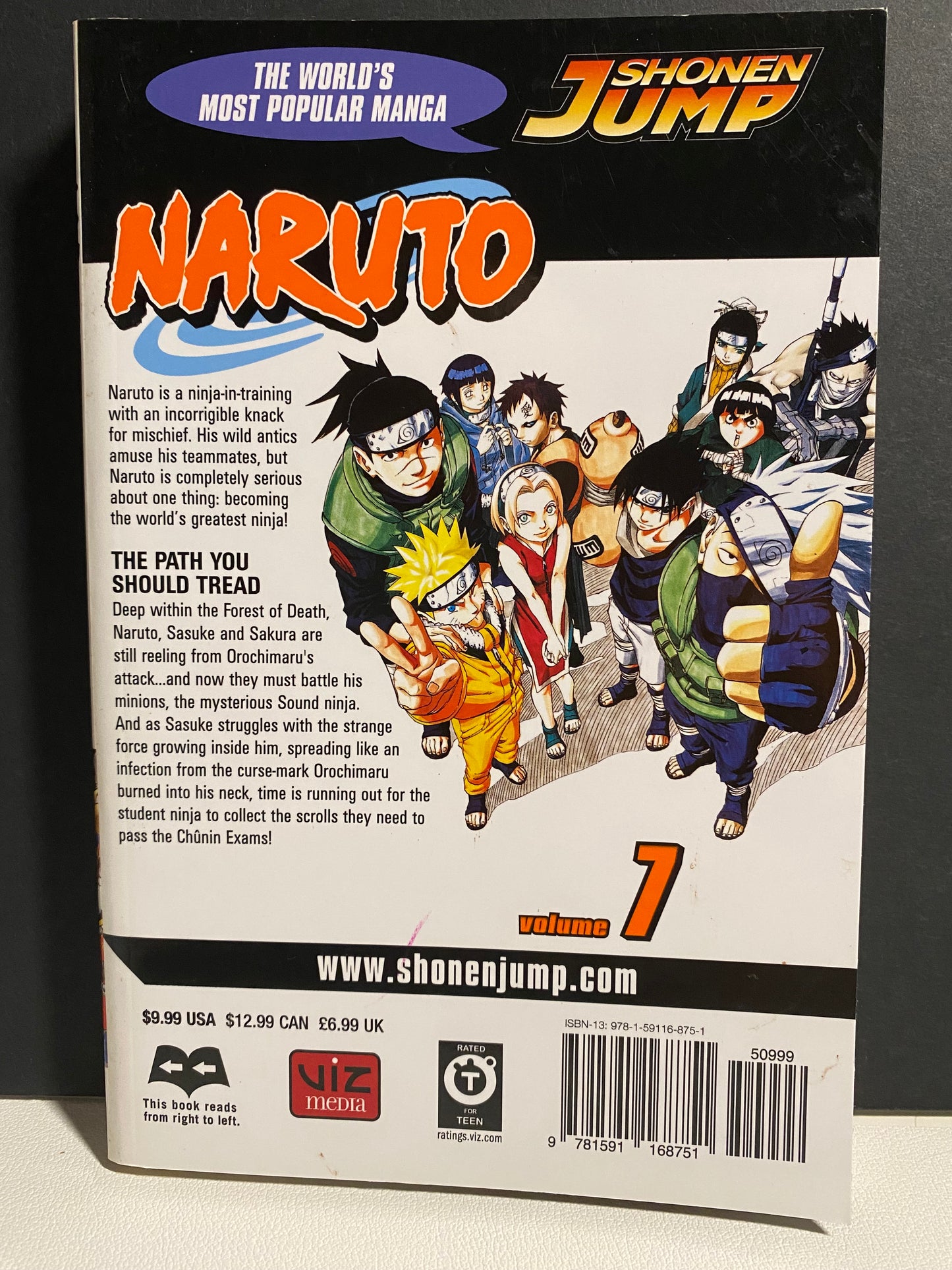Naruto - Vol 7 (USED/GOOD)