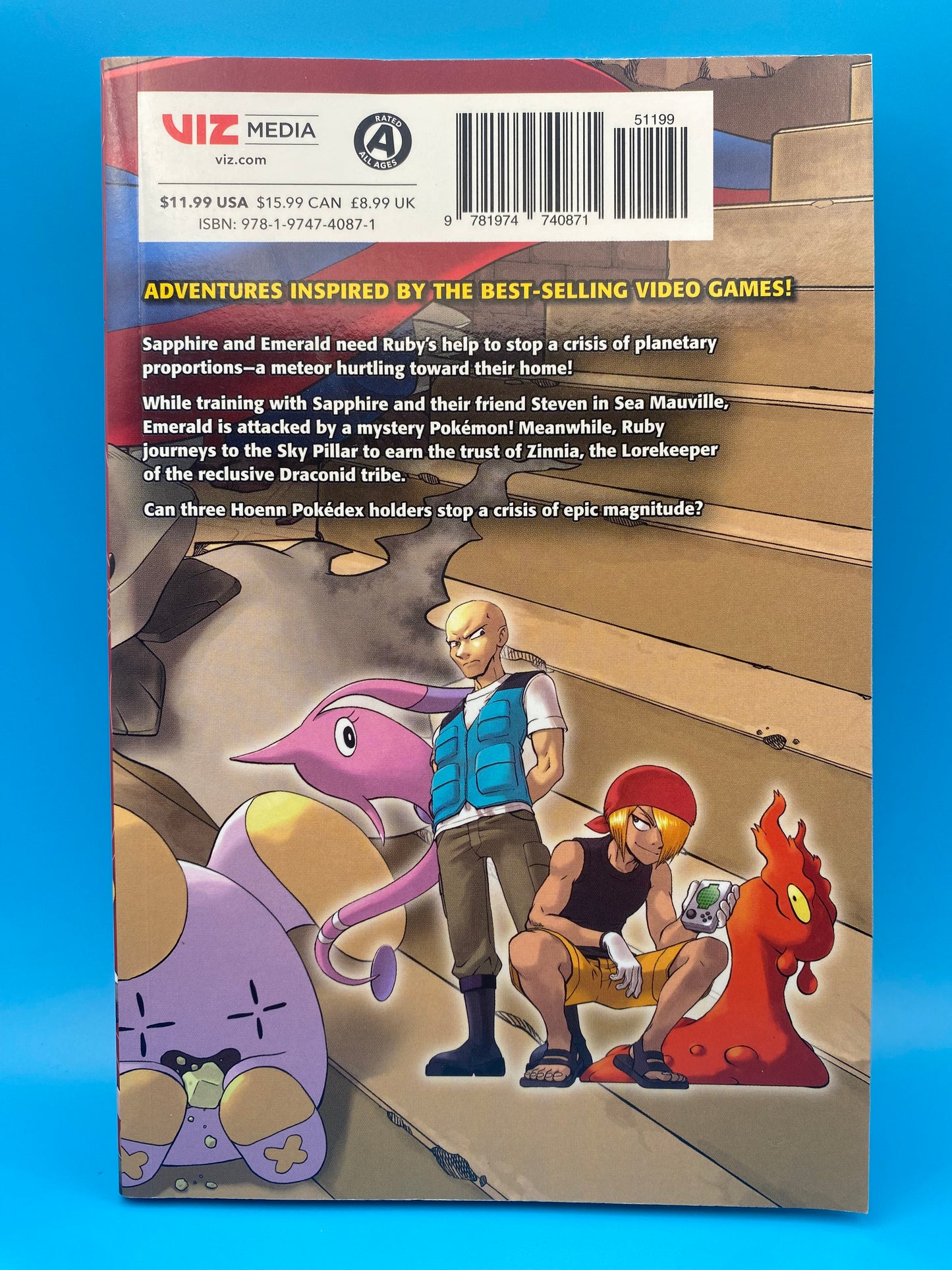 Pokémon Adventures: Omega Ruby and Alpha Sapphire - Vol 1 (USED/GOOD)
