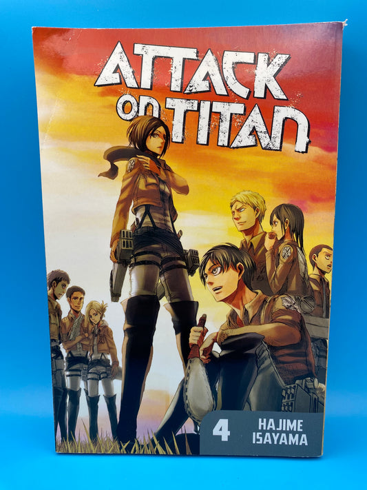 Attack on Titan - Vol 4 (USED/GOOD)