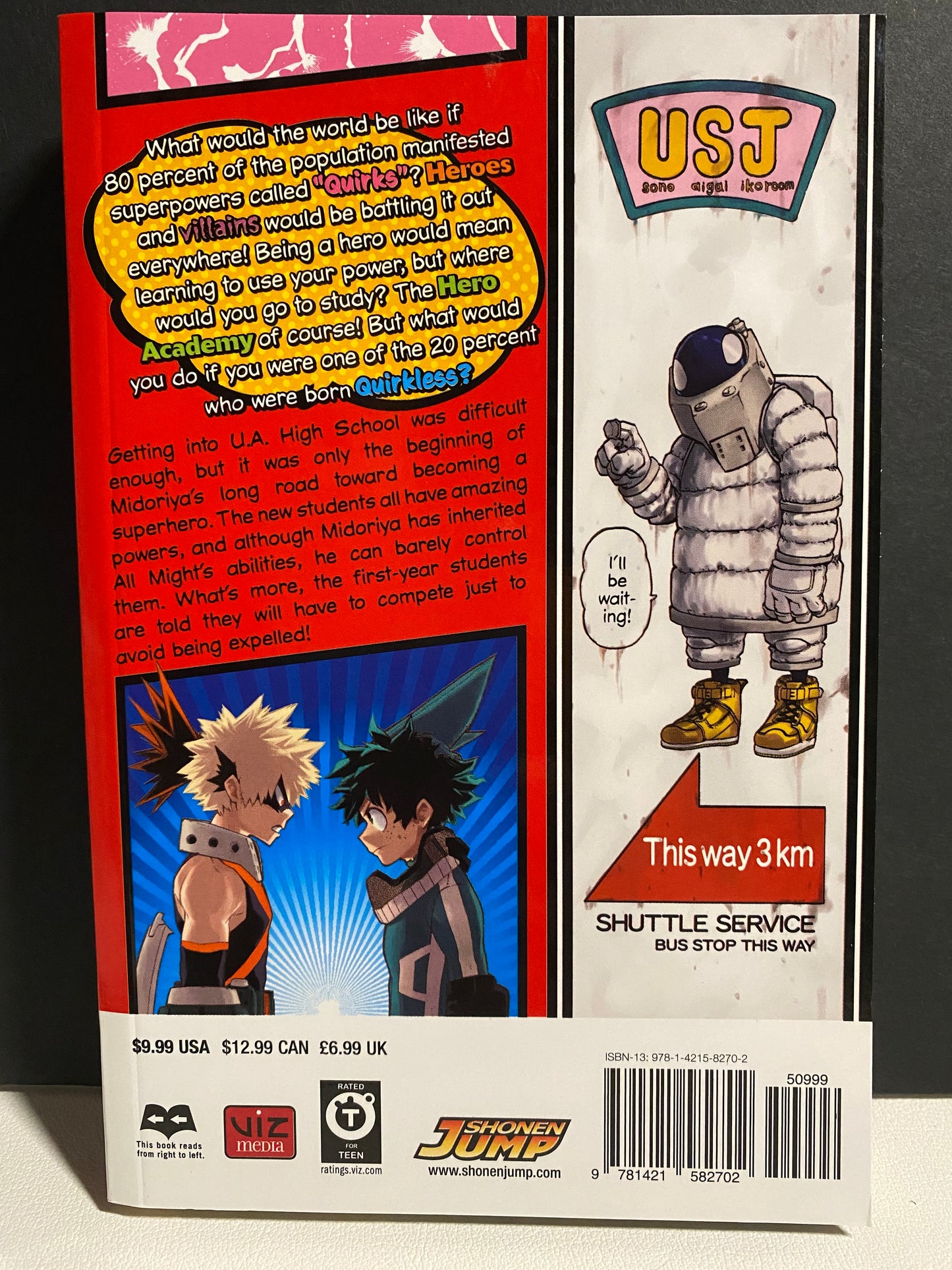 My Hero Academia - Vol 2 (USED/VERY GOOD)
