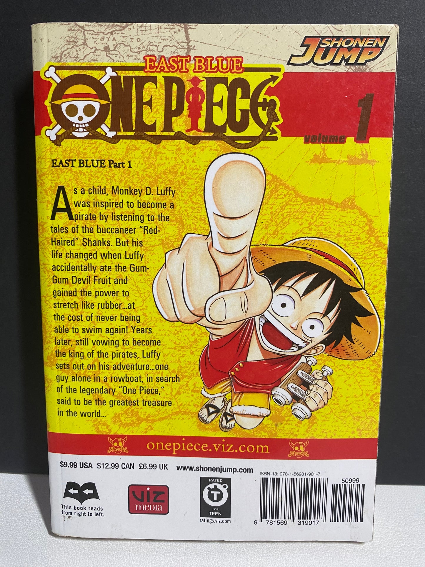 One Piece - Vol 1 (USED/GOOD)