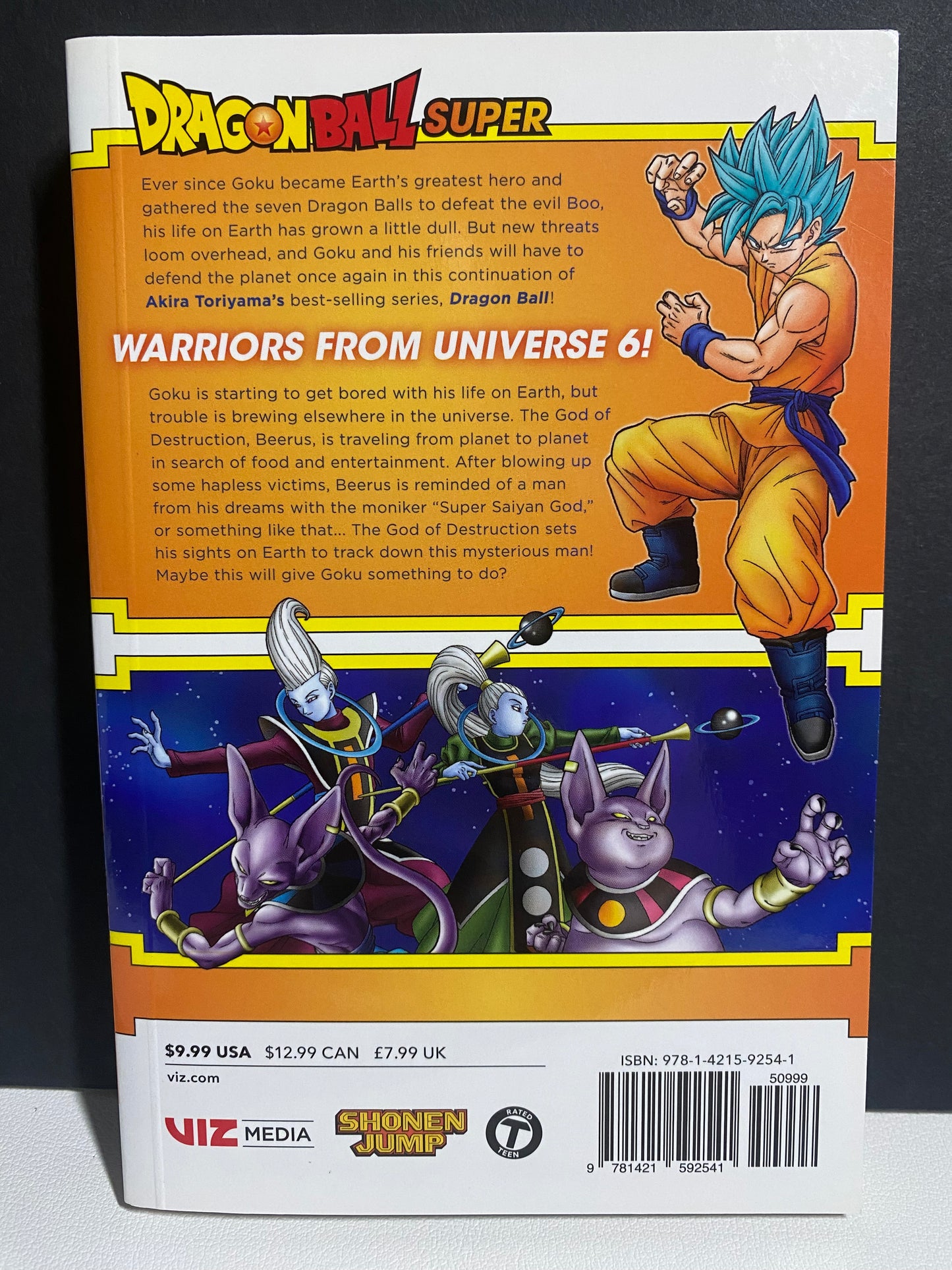 Dragon Ball Super - Vol 1 (USED/VERY GOOD)